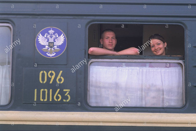 Stock Photo - Famous Trans Siberian Railroad Passengers on Train Siberia Russia.jpg