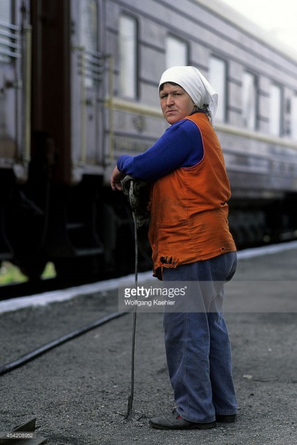 Russia, Siberia Amazar, train worker (January 01, 1992).jpg