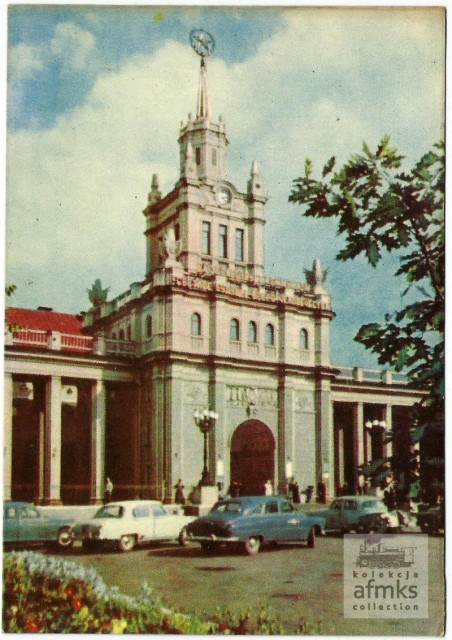 Вокзал на станции Брест-Центральный, Брестская область (1961-й год).jpg