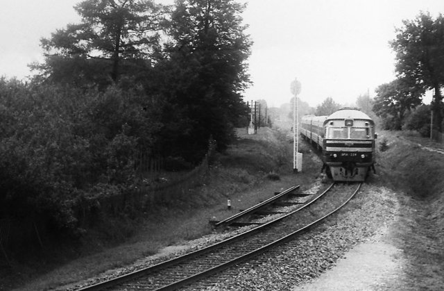 SZD DR1A-224 at the Viljandi station (06.1984).jpg