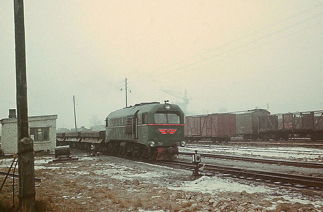 SZD TU2-013 at the Panevėžys station (05.01.1974).jpg (337.85 КБ) Просмотров: 4119 SZD TU2-013 at the Panevėžys station (05.01.1974).jpg