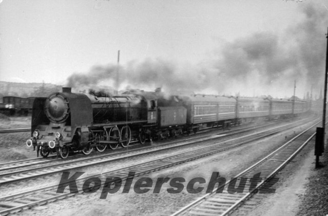 Original Dampflok Foto - PKP Pt 47, Frankfurt Oder (1960).jpg