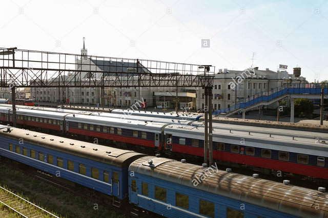 26.07.2007, Brest, Belarus - The Brest Central Railway Station.jpg