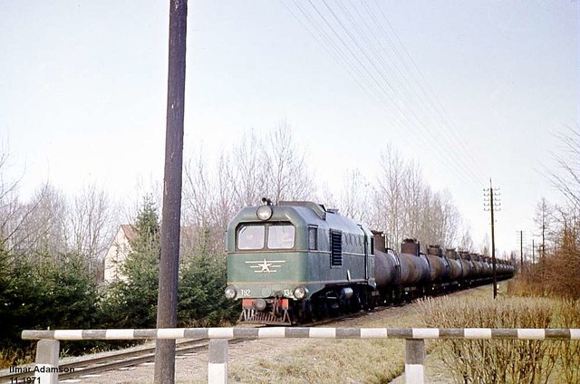 SZD TU2-134 at the Paide station (11.1971).jpg