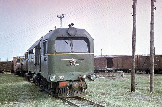 SZD TU2-075 at the Tamsalu station (05.1972).jpg